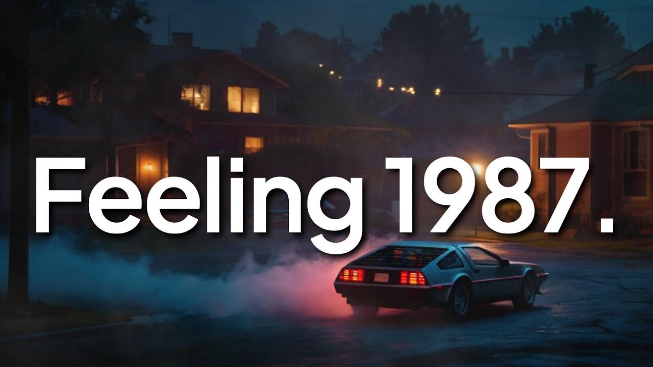 Fading Lights 1987 | Lofi Synthwave Retrowave Mix | 80s Chill Beats for Relax & Focus