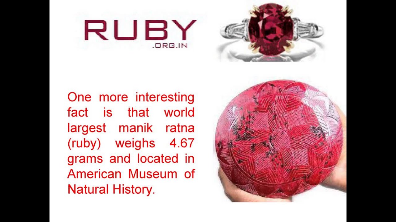 Top 7 Interesting Facts About Ruby Stone: Do You Know? - YouTube