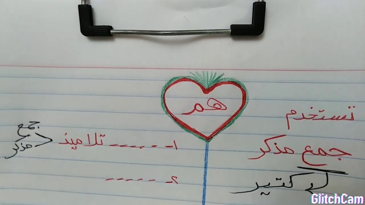 شرح ضمائر الغائب بطريقة سهلة وبسيطة مع مس مها حسن