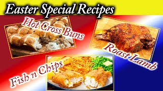 Reminder: Easter Specials: Hot Cross Buns/ Fish n chips/ Roast Lamb