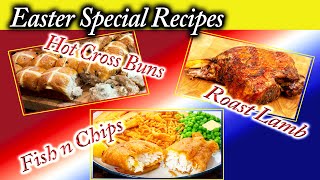 Reminder: Easter Specials:  Hot Cross Buns/ Fish n chips/ Roast Lamb