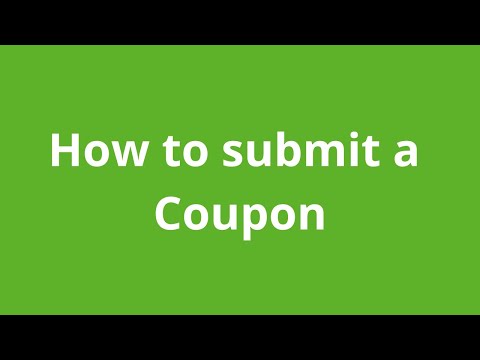 Submit Coupon – How to submit on CouponXoo