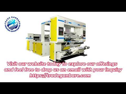 GPMF 1200E HIGH SPEED CODE JET LABELLING AND REWINDING MACHINE