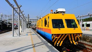 台鐵9982次EM-80綜合軌道檢查車通過成功站-2020/01/03