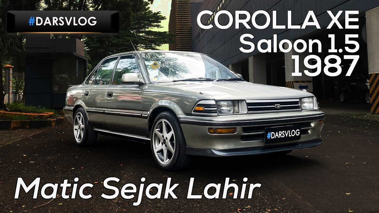 MODIFIKASI TIPIS MANIS - Toyota Corolla Twincam XE Saloon 1.5 AE91 1987 ‼️ 