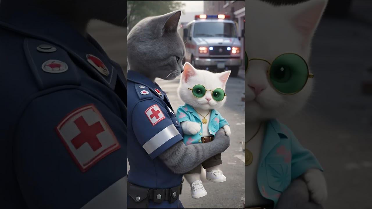 A Father’s Shield Saved His Child 🐱❤️ | Emotional Cat Rescue Story || 