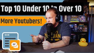 Top 10 (Content Creators) Under 10 (Minutes) In Well Over 10 (Minutes) Top 10 (Content Creators) Under 10 (Minutes) In Well Over 10 (Minutes)