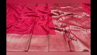 premium soft silver Benarasi with rich Butta allover Rs - 1700/- what's app 9676122959# M screenshot 3