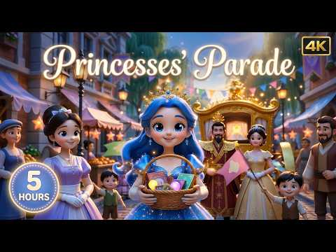 ✨ Princesses’ Parade: A Royal Sneaking Adventure ✨ | Princess Bedtime Stories