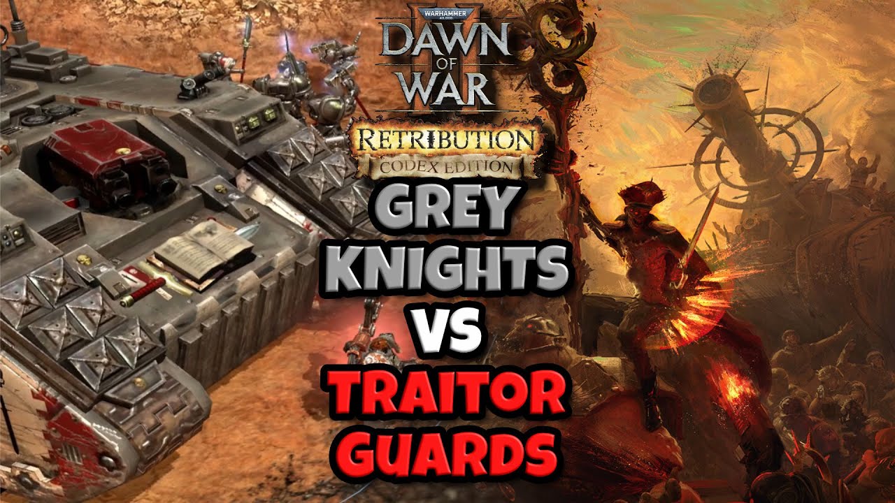 Grey Knights Strike! Legendary Units & Voice Lines  DoW2 Cinematic Battle 