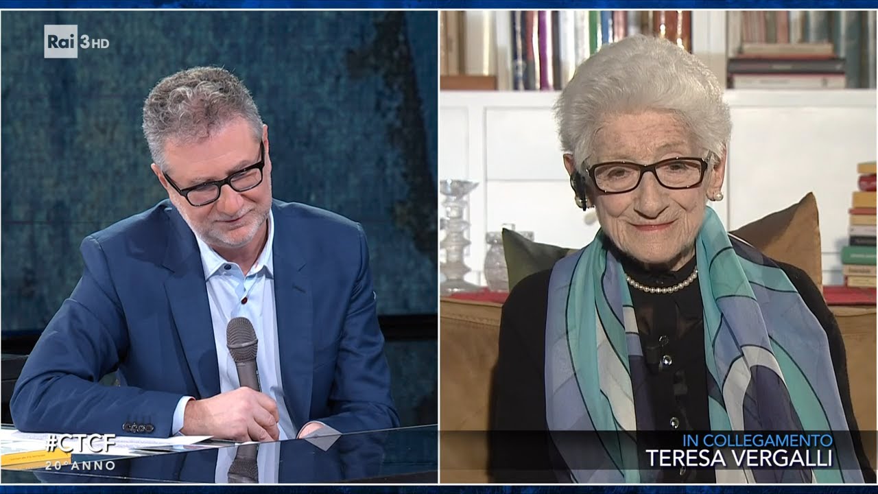 La staffetta partigiana Teresa Vergalli - Che Tempo Che Fa 23/04/2023