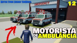 TRABALHANDO COMO MOTORISTA DE AMBULÂNCIA  MUITO TOP - Motor Town: Behind The Wheel #12 screenshot 4