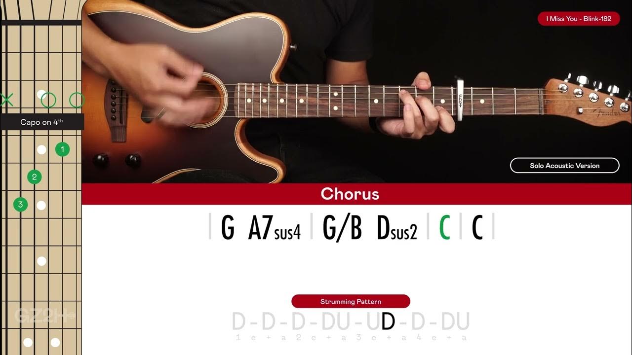 I Miss You Guitar Cover Blink-182 πΈ|Tabs + Chords| I Miss You Guitar Cover Blink-182 πΈ|Tabs + Chords|