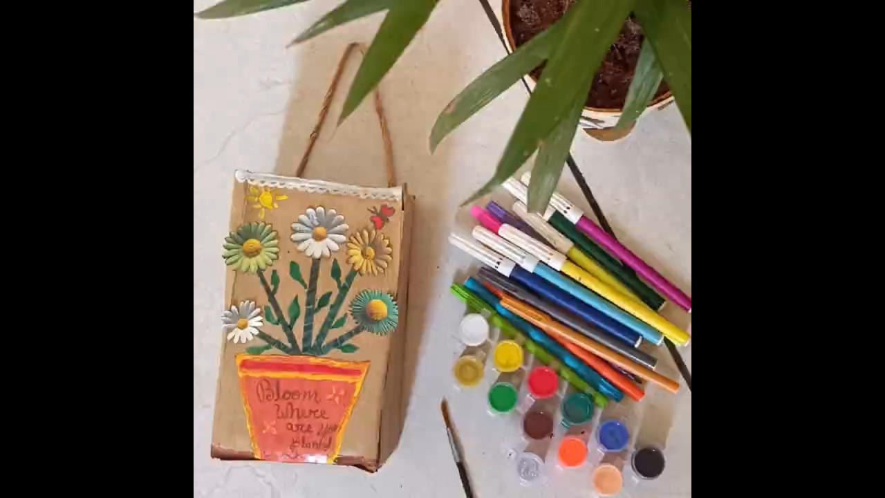 Remote Holder from Cardboard Box | Easy DIY 