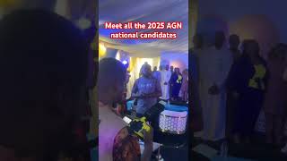 AGN National election candidates.