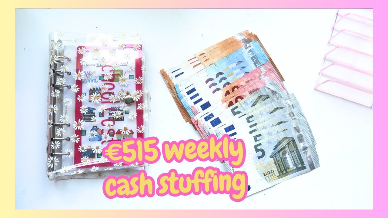 €515 WEEKLY CASH ENVELOPE STUFFING | BUDGETING ON ONE INCOME