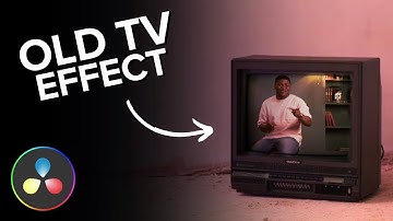 How to Make Old TV Effect in DaVinci Resolve 18