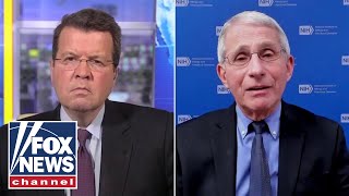 Neil Cavuto presses Fauci on his recent 'double masking' statements