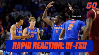 Rapid Reaction UF's win over FSU | Florida Gators Basketball