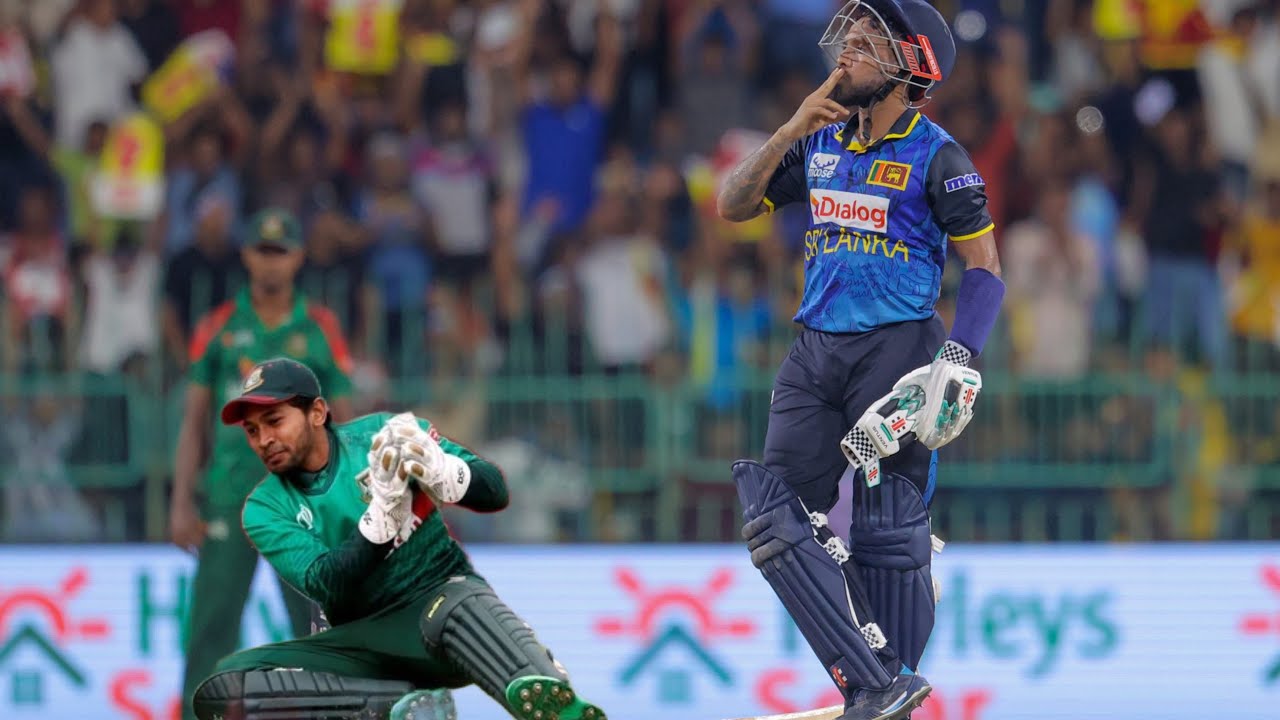 kusal mendis vs bangaladesh |  Kusal mendis fight with cheap bangaladesh players