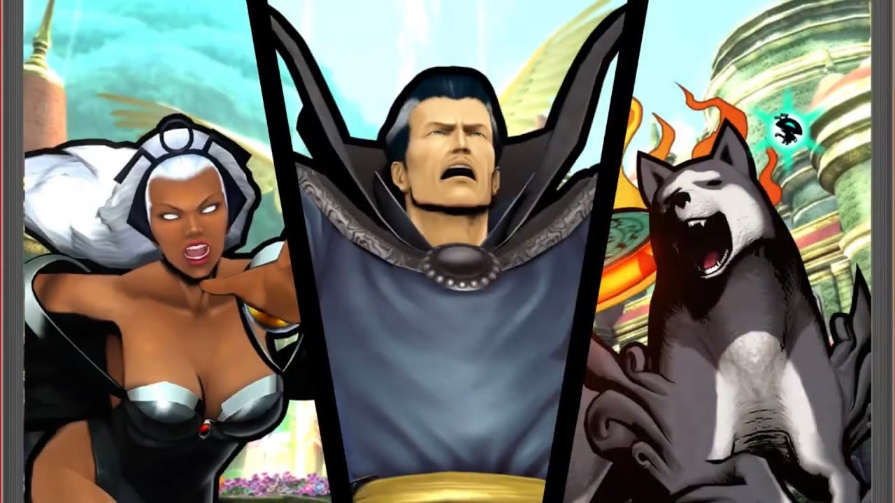 Ultimate Marvel vs Capcom 3: Doctor Strange, Amaterasu, and Storm ...