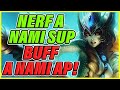 ¿¿NAMI SOPORTE NERFEADA?? NAMI FULL AP ESTÁ MÁS ROTA!! 🔥🔥🔥