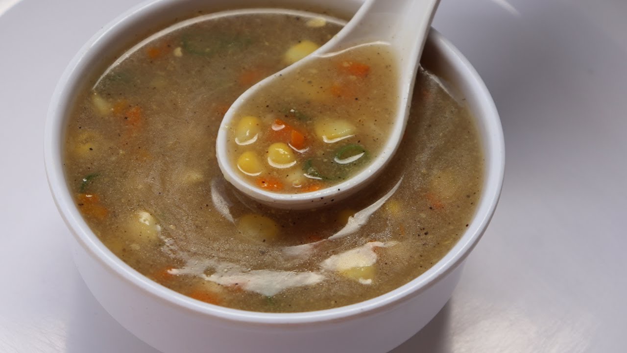എളുപ്പത്തിൽ ഒരു സൂപ്പ്/Sweet Corn Veg Soup Recipe/Vegetable Soup Recipe