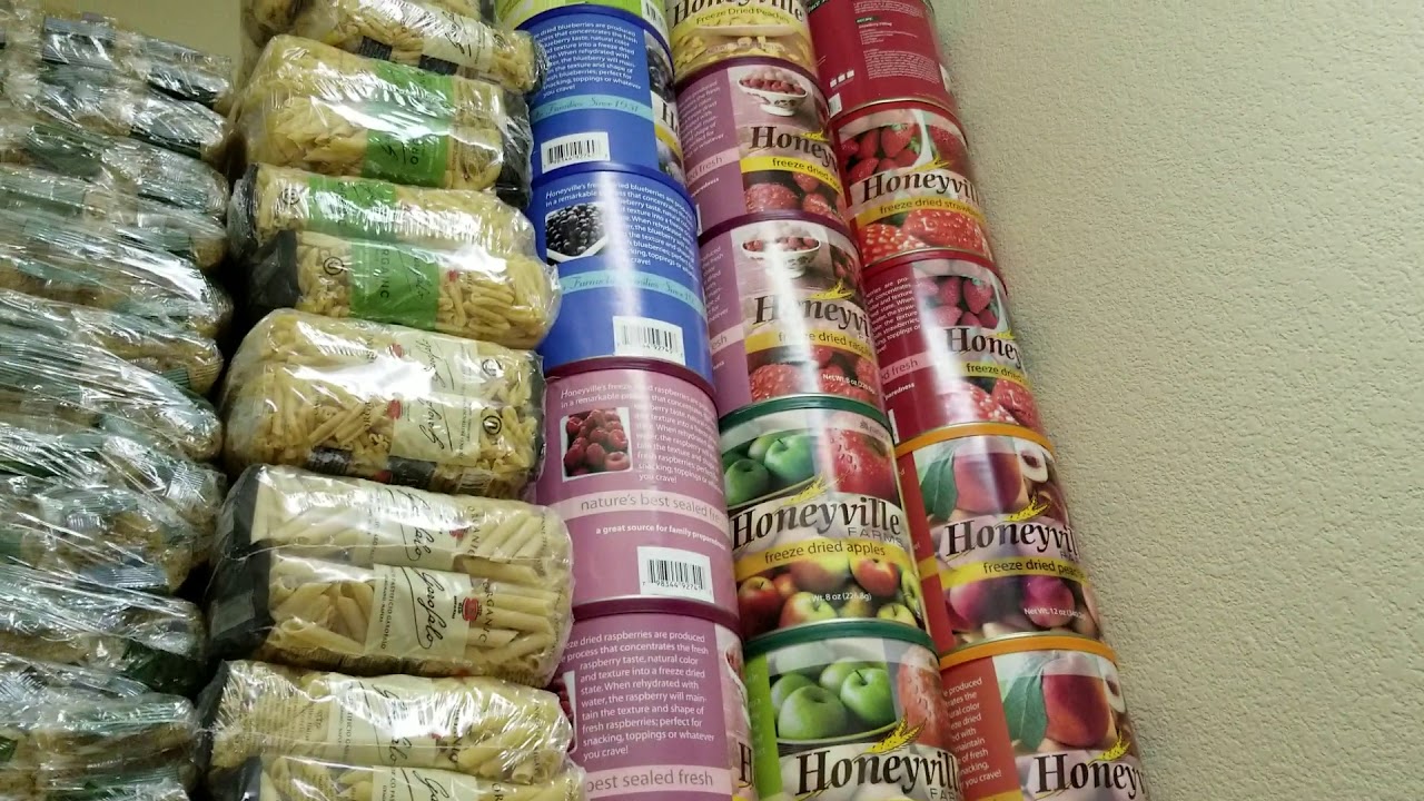 SHTF Long term food storage YouTube