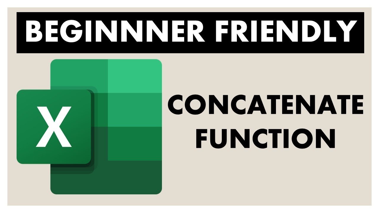 Excel CONCATENATE Function Explained Merging Text Like A Pro YouTube Excel CONCATENATE Function Explained Merging Text Like A Pro YouTube