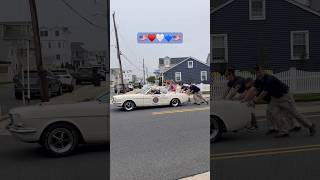 Ford classic car dies during Memorial Day parade but that won’t stop these Veterans! #ford #parade