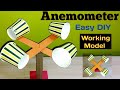 Working model of anemometeranemometer working project for science exhibitionkansal creation