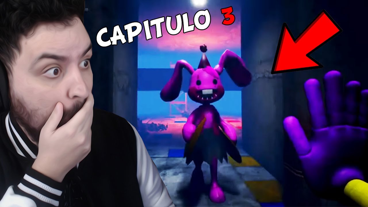 NOVA MULHER DO BUNZO BUNNY APARECEU EM POPPY PLAYTIME 3?! - ELA NOS AJUDARÁ A ESCAPAR !!