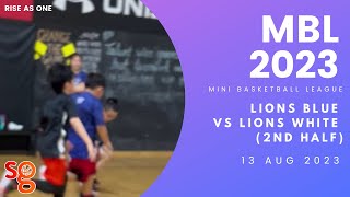 MBL 130823 Lions Blue vs Lions White (2nd Half)