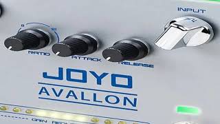 JOYO R-19 Classic Compression Pedal Avallon Guitar Bass Effect with RATIO/ ATTACK/RELEASE Function