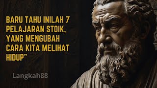 “BARU TAHU INILAHA 7 PELAJARAN STOIK,| YANG MENGUBAH CARA KITA MELIHAT HIDUP, | LANGKAH88