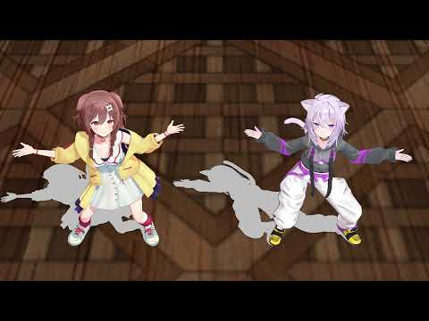 【Hololive MMD】神っぽいな【猫又おかゆ/戌神ころね】