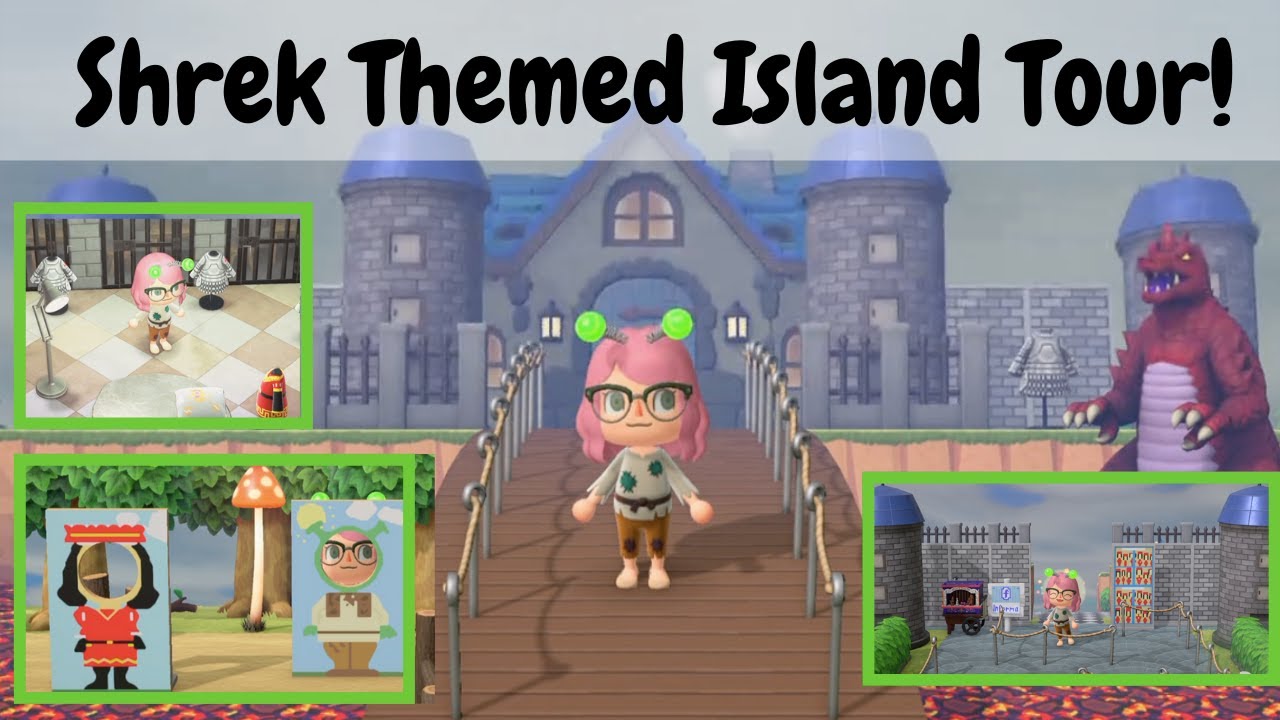 Visiting A Shrek Themed Island! | Animal Crossing New Horizons