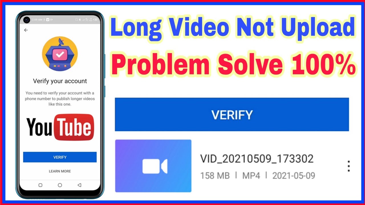 youtube channel verify kaise karte hai|video can't upload|| how to verify youtube | Technical Maruf