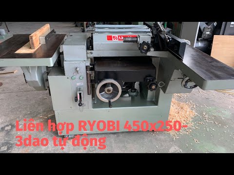 Video Liên hợp RYOBI 450X250 . 3 dao tự động , ngày 08.10 - youtube