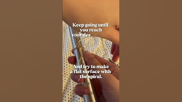 🔆 How to make your own SNAIL RING!!! :D