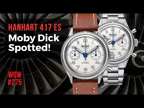 That's Fresh! Hanhart 417 ES "Moby Dick" With A White Dial // Watch of the Week Episode 275
