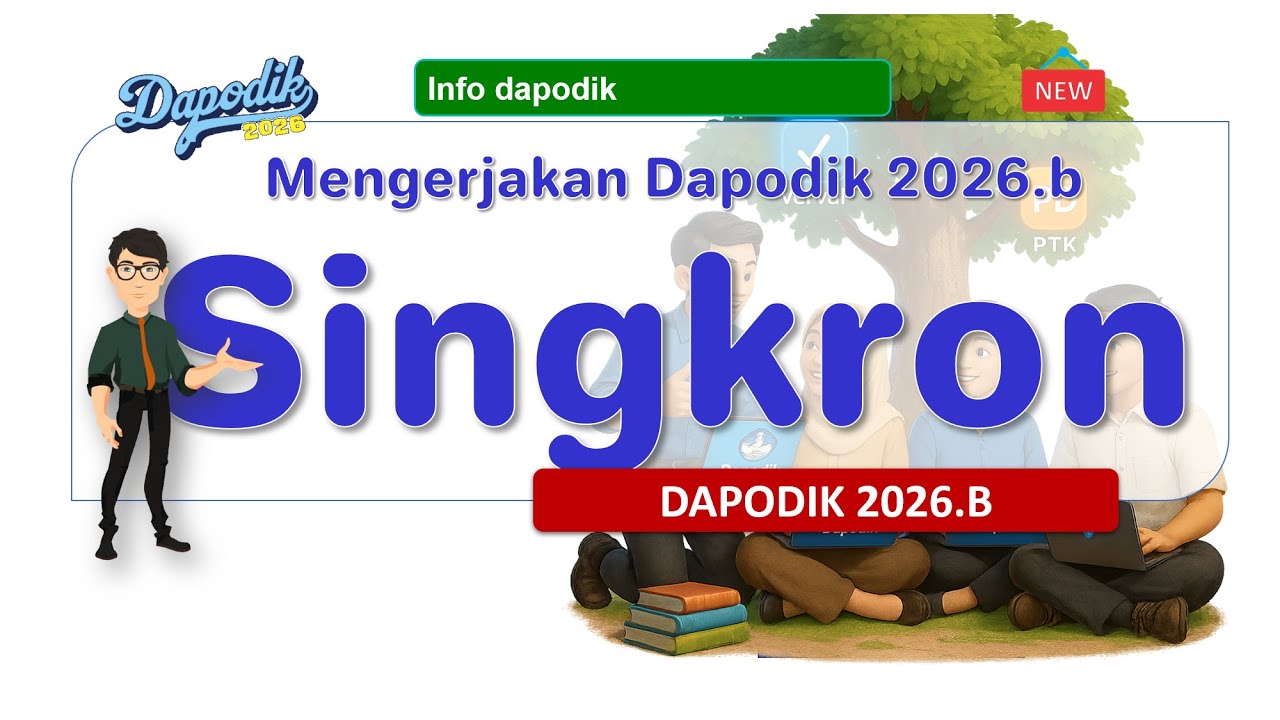 Mengerjakan Dapodik 2026.b SIGKRON