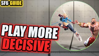 STOP MASHING: Decision Making 101 in Street Fighter 6