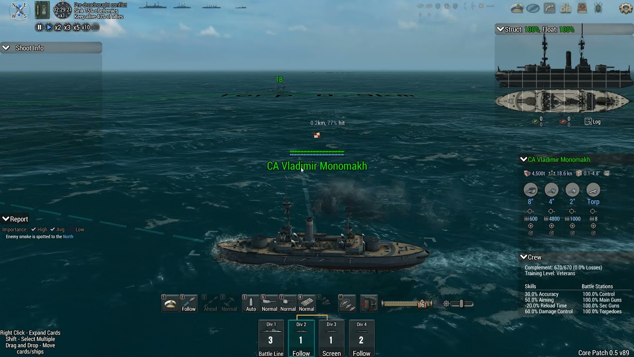 Ultimate: Admiral Dreadnaughts; Predreadnought Conflict