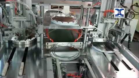automatic tin can lid cover lining machine 35&40cpm