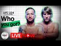 UFC 324 Full Card Breakdown (Live)