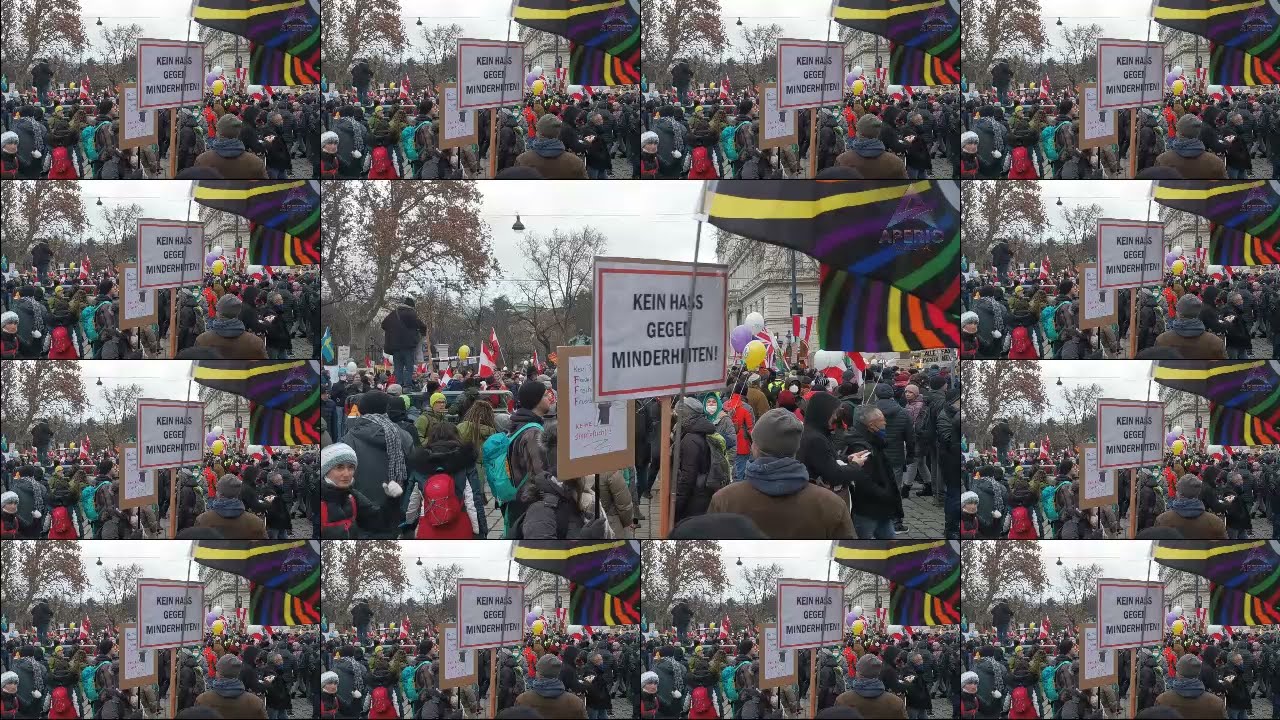 🇦🇹 Wien Großdemo - 08.01.2022 - Impressionen