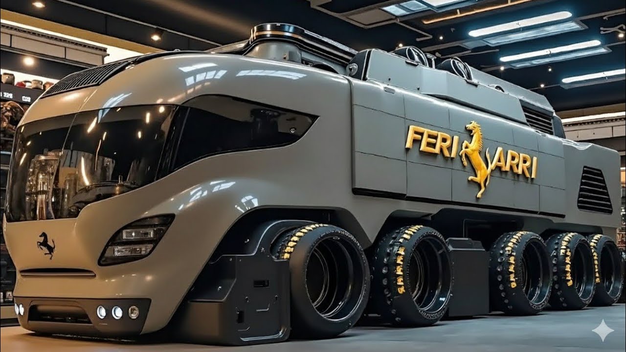 Ferrari Motorhome 2026 🚐🔥 Обзор роскошного автодома Ferrari | Цена, продажи и мнения
