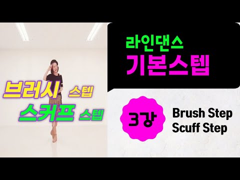 Learning Basic Steps Lecture 3 / #Brush / #Scuff / Brush and Scuff Steps