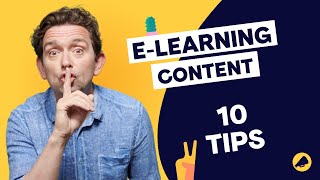 10 tips voor een succesvolle e-learning